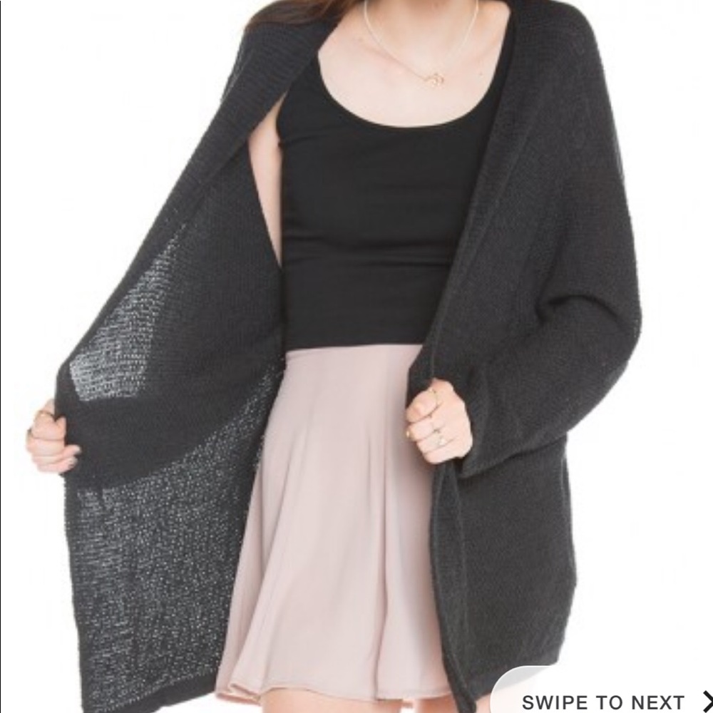 Brandy Melville Caroline Cardigan Black
